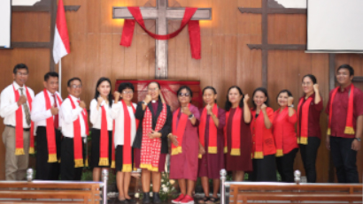 Ibadah Pagi Memperingati Hari Kemerdekaan Ke-80, gereja kristen jawa, gkj, gkj baki, gereja kristen jawa baki, baki, sukoharjo, gkj klasis sukoharjo, klasis sukoharjo, klasis, sinode gkj, sinode 